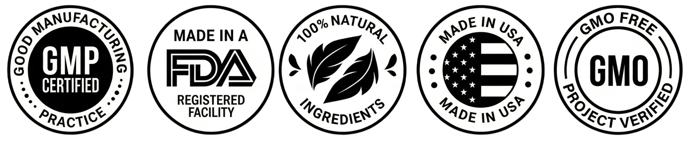 Non-GMO, gluten-free, third-party tested, made in USA